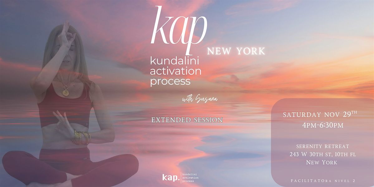 KAP Kundalini Activation Process with Susana - Extended Session