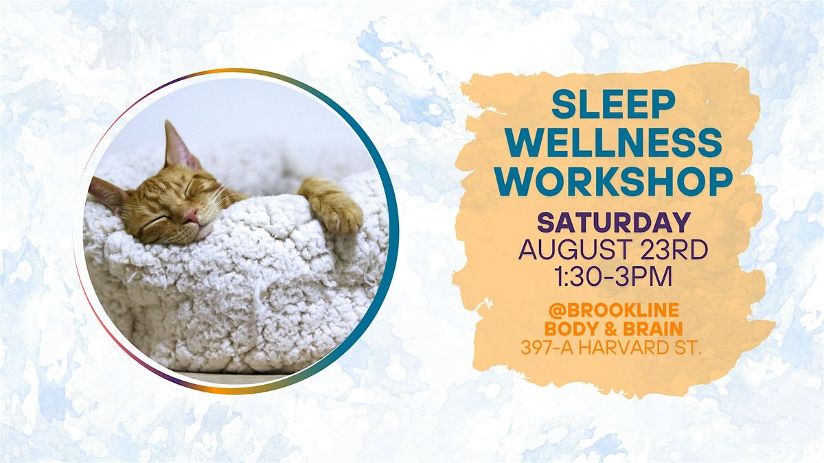 Sleep Wellness Workshop: Tai Chi & Qigong for Restful Nights