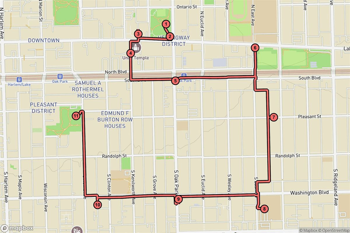 Oak Park Audio Tour: Timeless Trails through Arts and Architecture