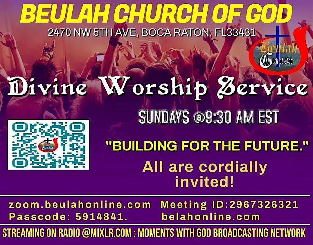 Sunday Worship Service