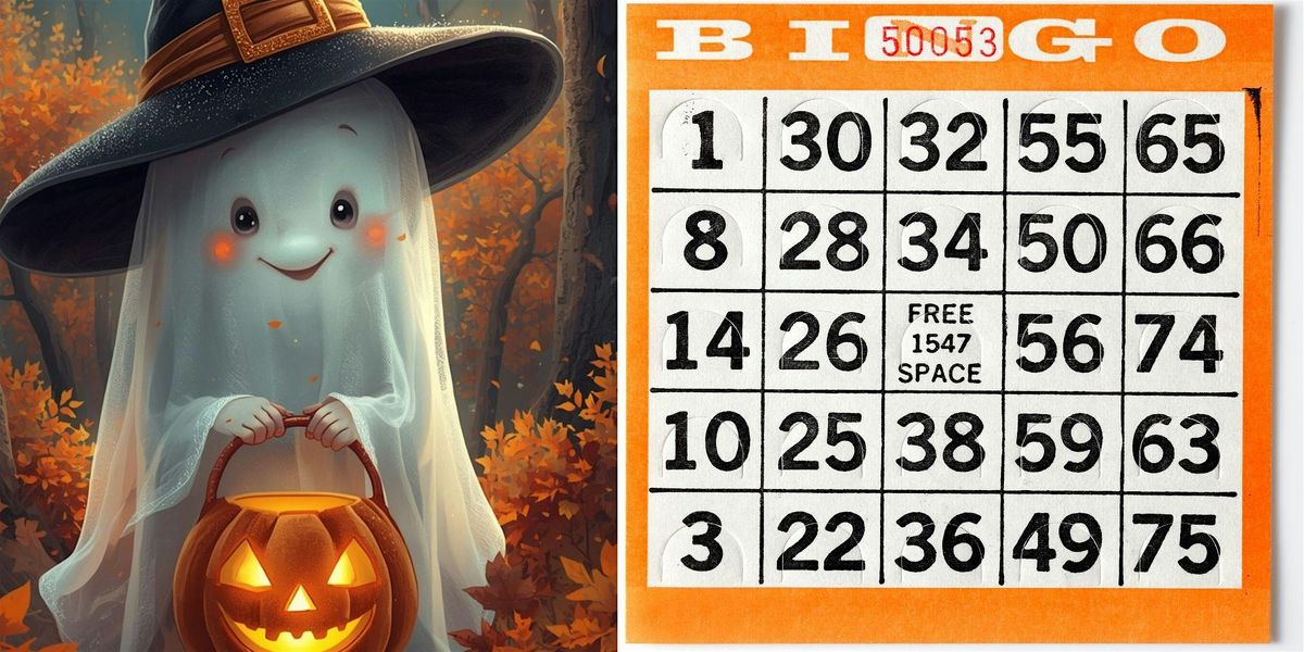 Halloween Bingo Night at Rooted Caf\u00e9
