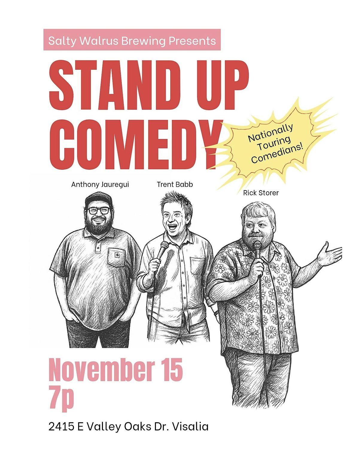 Comedy Night at Salty Walrus