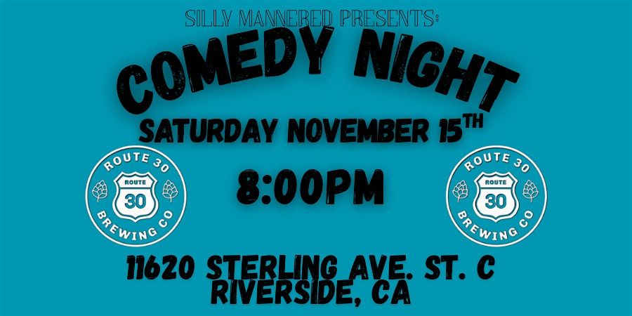 Comedy Night at Route 30