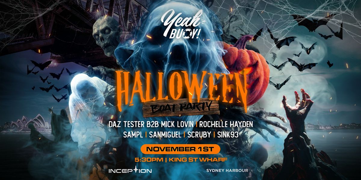 Yeah Buoy Yearly Halloween Haunt Boat Party