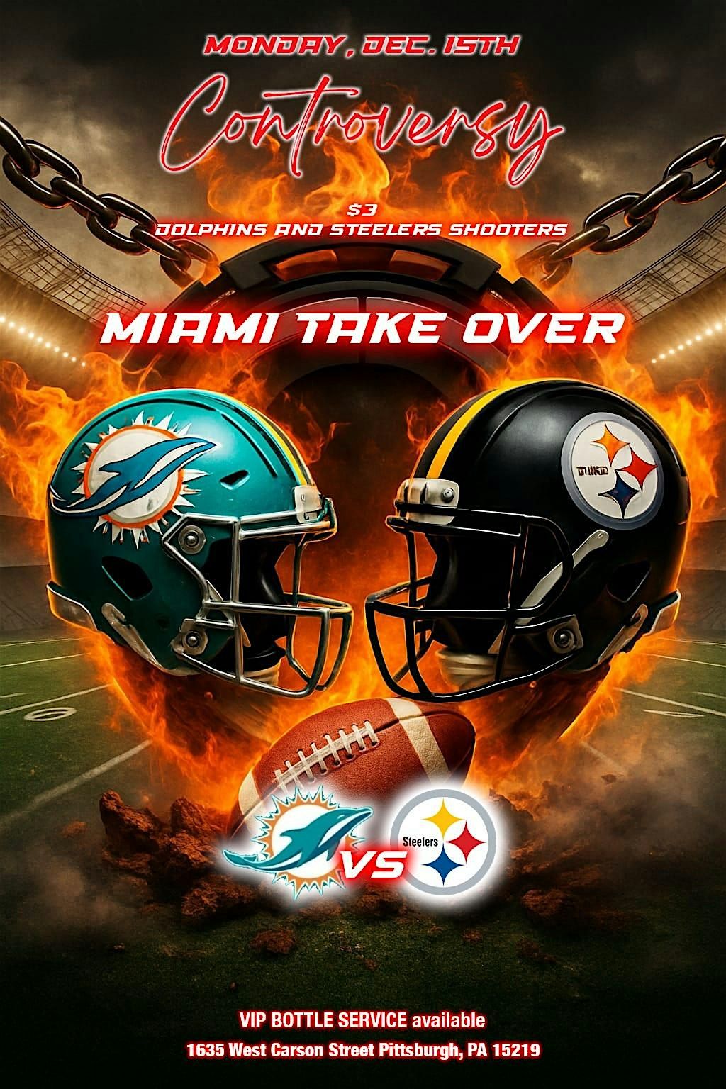MONDAY NIGHT MIAMI TAKEOVER!