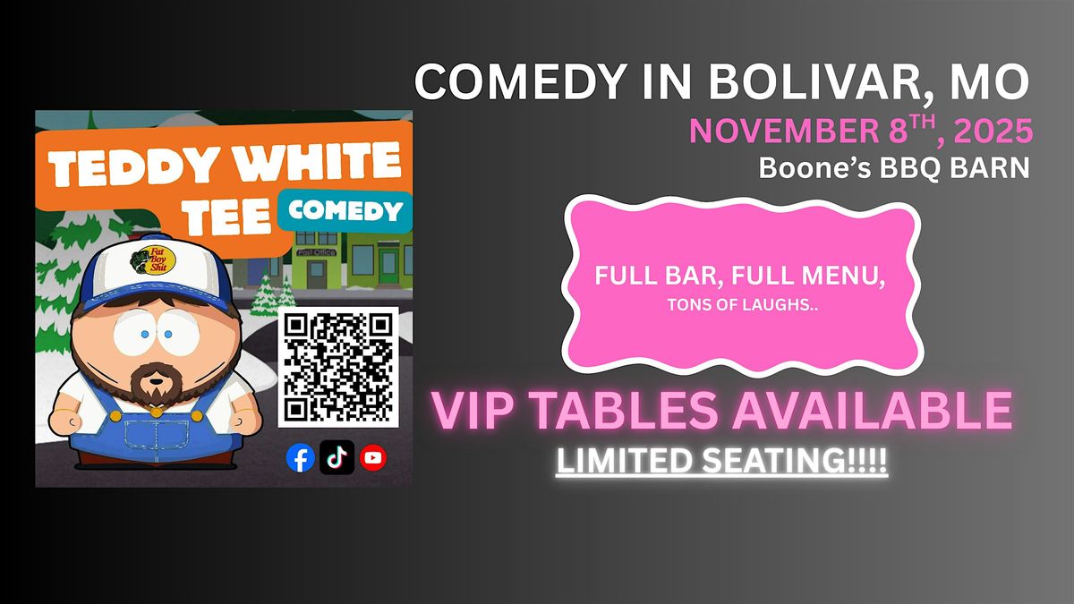 COMEDY NIGHT AT BOONE'S