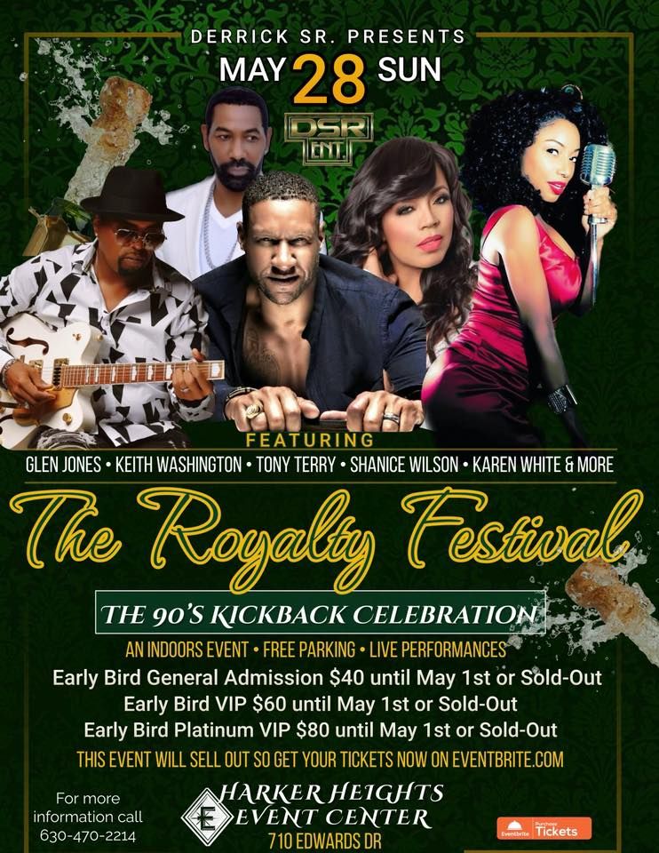 The Royalty Festival, A 90s R&B Kickback Celebration Harker Heights