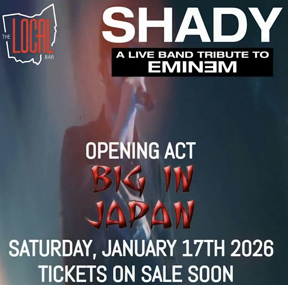 SHADY "FULL BAND EMINEM TRIBUTE" TAKES OVER THE LOCAL STRONGSVILLE