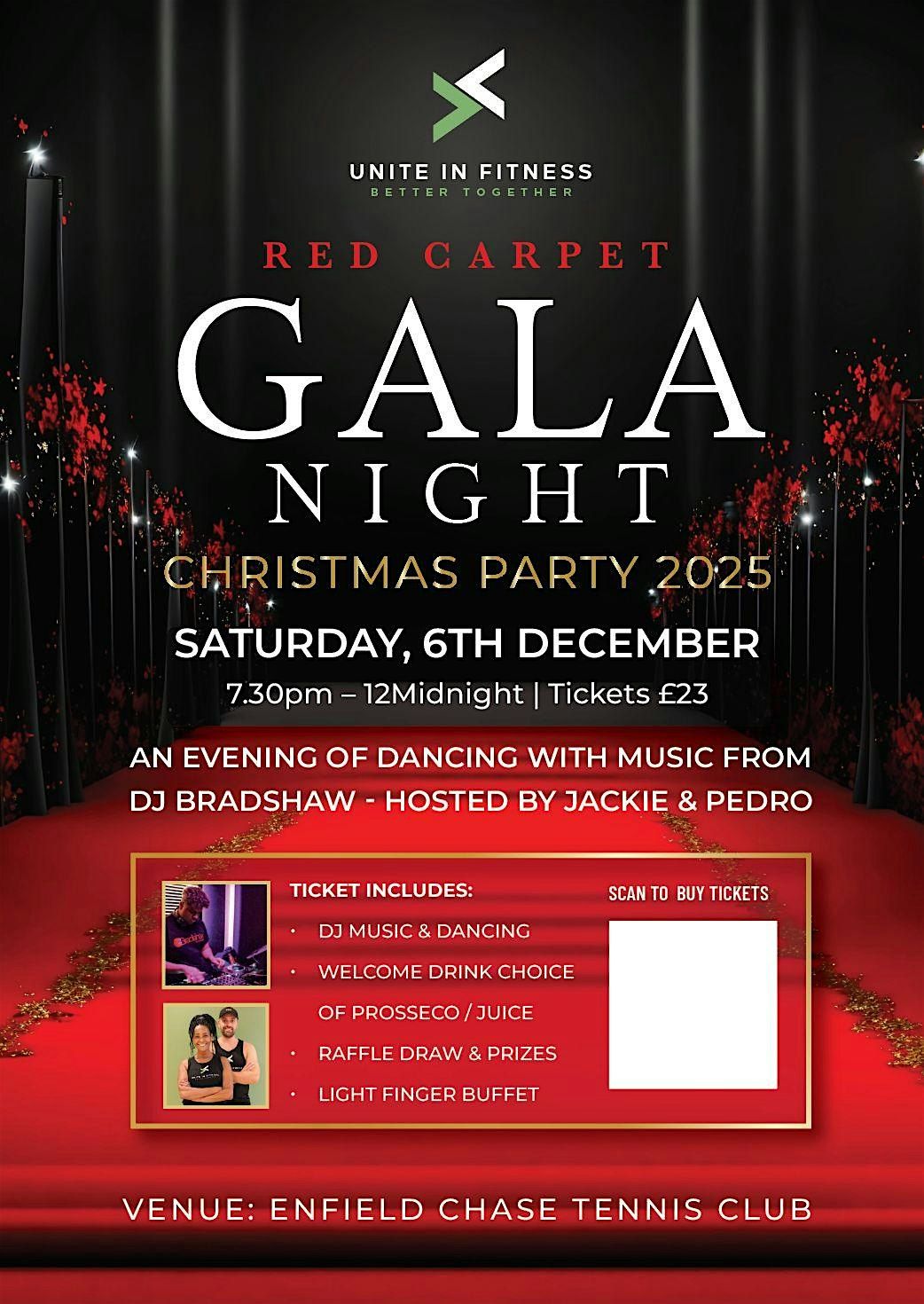 Unite in Fitness Gala Night - Christmas Party 2025