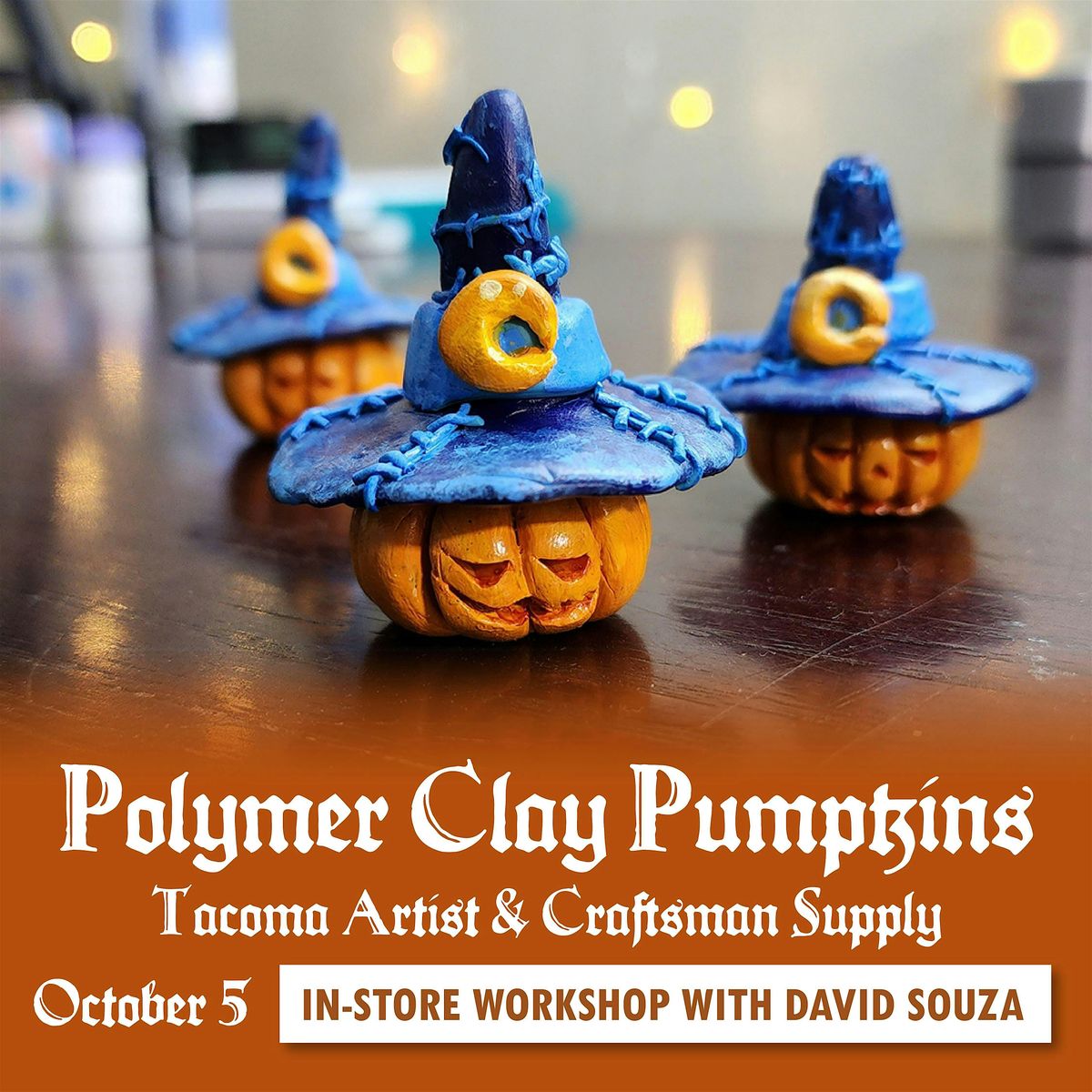 Polymer Clay Pumpkin Workshop - Day 2