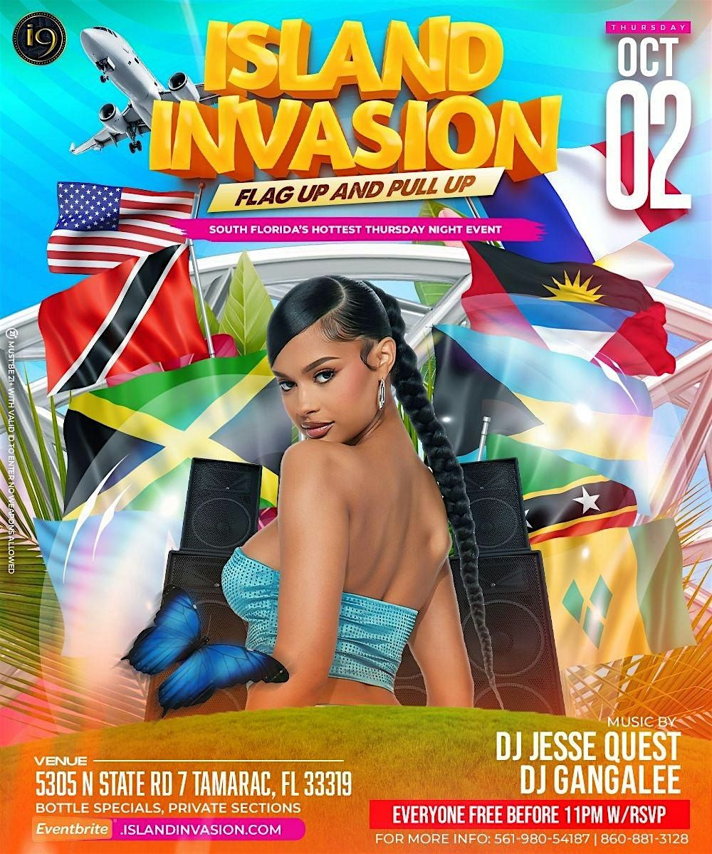 ISLAND INVASION: FLAG UP PULL UP