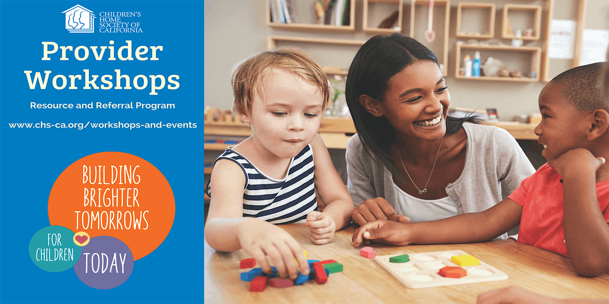 Provider Workshop - Starting Up a Family Child Care Home Business