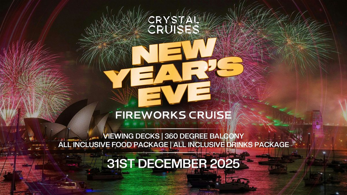 Crystal Cruises | NYE Fireworks | All Inclusive Cruise