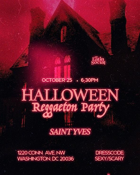 Blue Glove Presents: HALLOWEEN REGGAETON PARTY | WASHINGTON DC