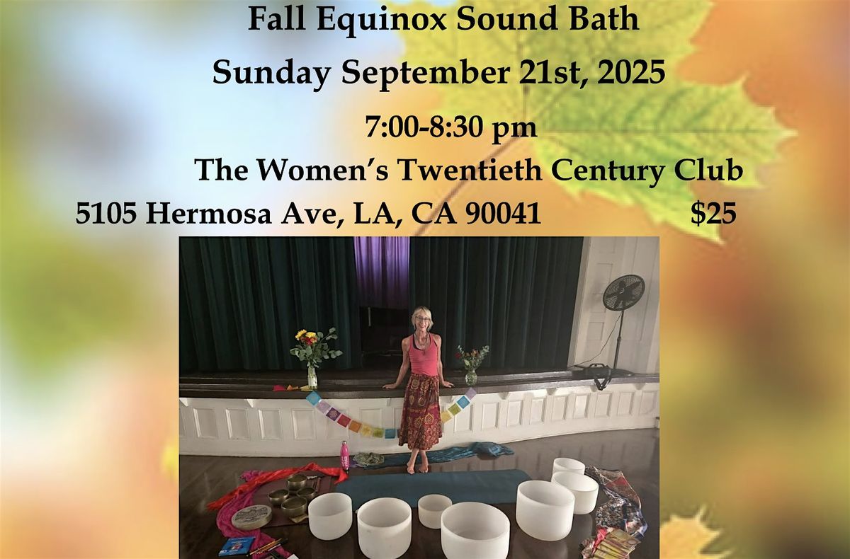 Fall Equinox Sound Bath