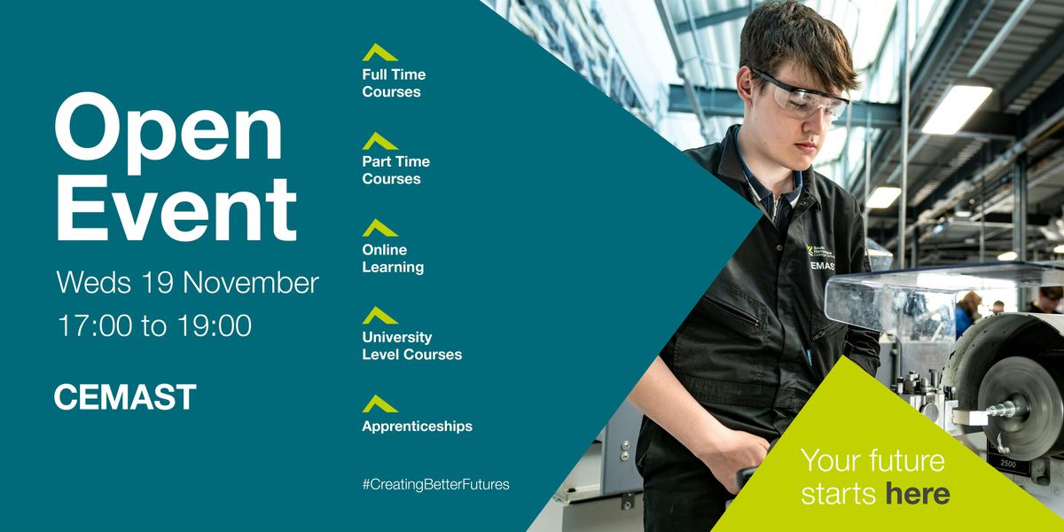 CEMAST\/CETC Open Event - Wednesday 19th November 2025