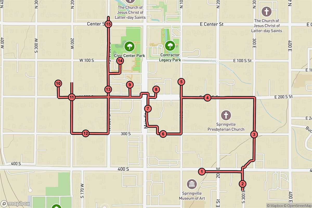 Springville Audio Tour: Echoes of Art, Innovation & Heritage Homes