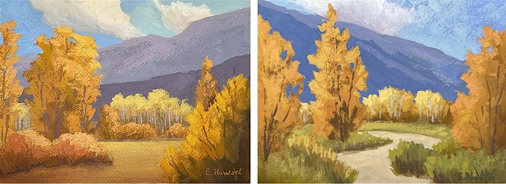 2-DAY WORKSHOP: Capturing Color & Confidence: Fall Landscapes in Gouache