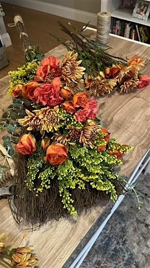 Fall Flower Bouquet Workshop at Big Storm Brewery