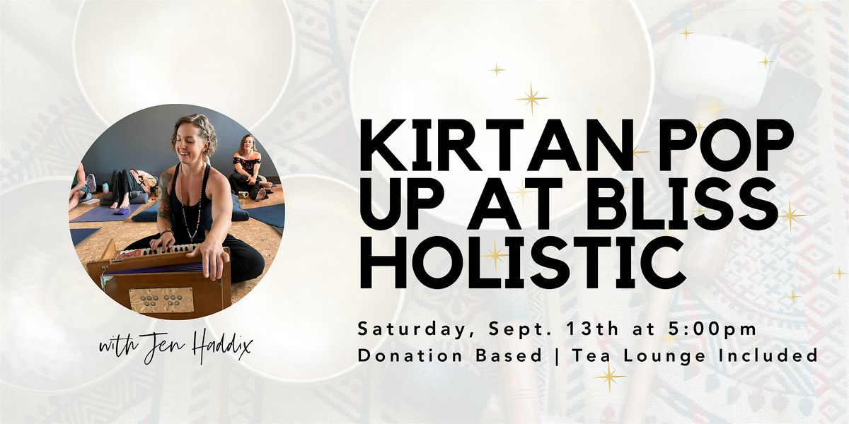 Kirtan at the Bliss Holistic Grand Opening