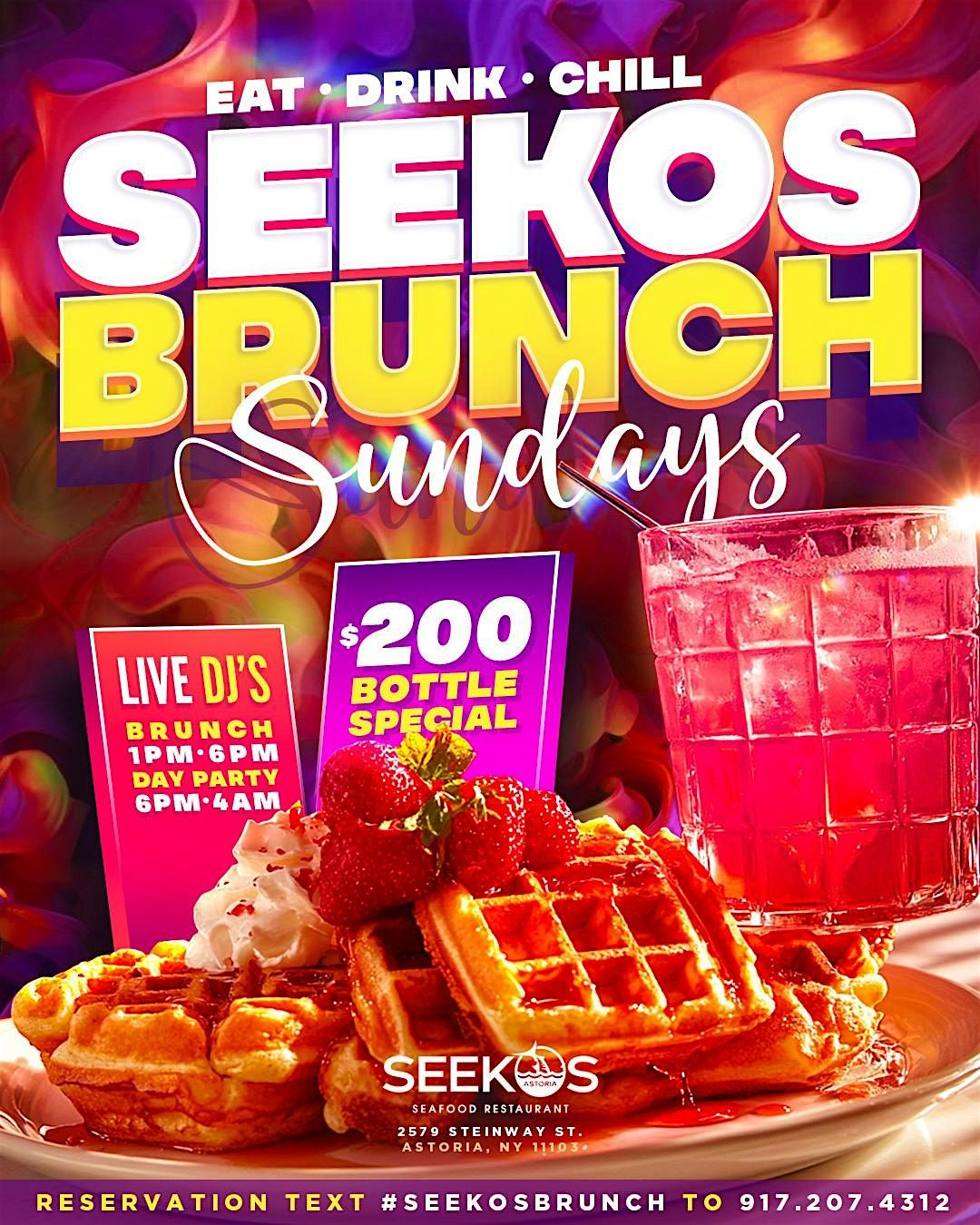 Brunch Sundays at Seekos Astoria