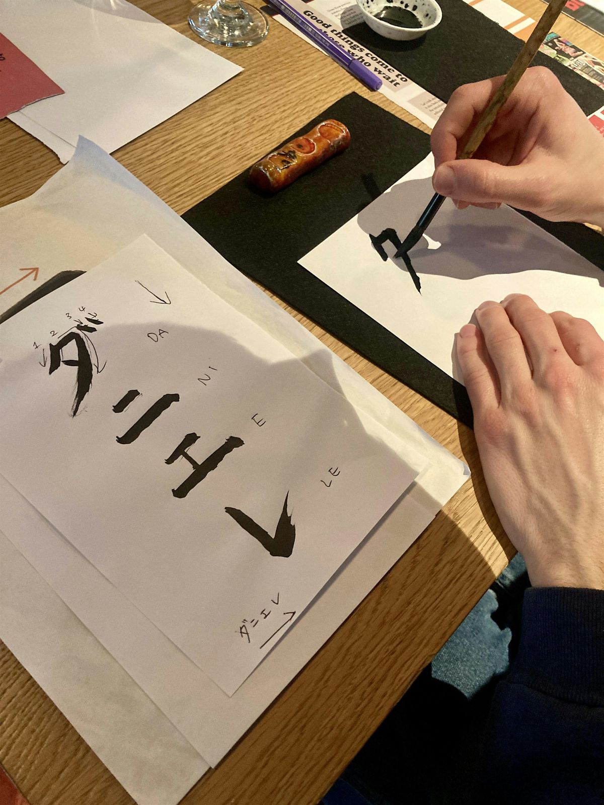 Festive Workshop Series ~ Japanese Calligraphy: Thoughtful Characters