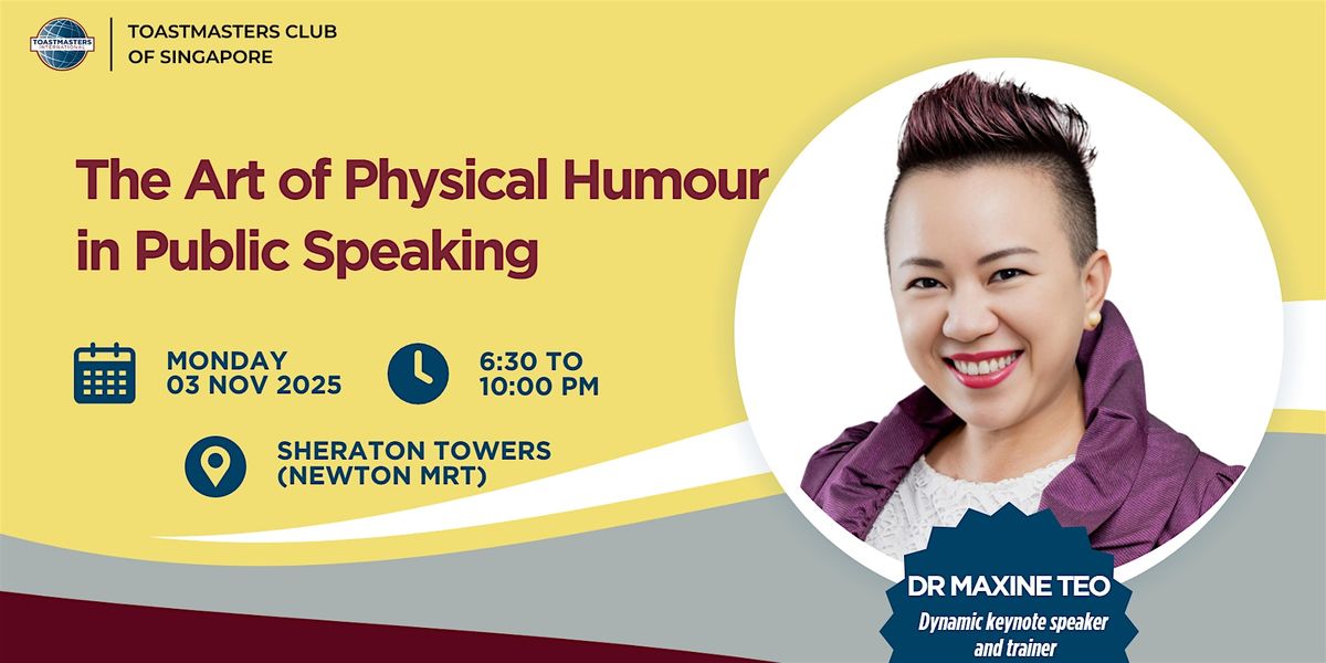 Discover Public Speaking with Toastmasters @ Sheraton Towers