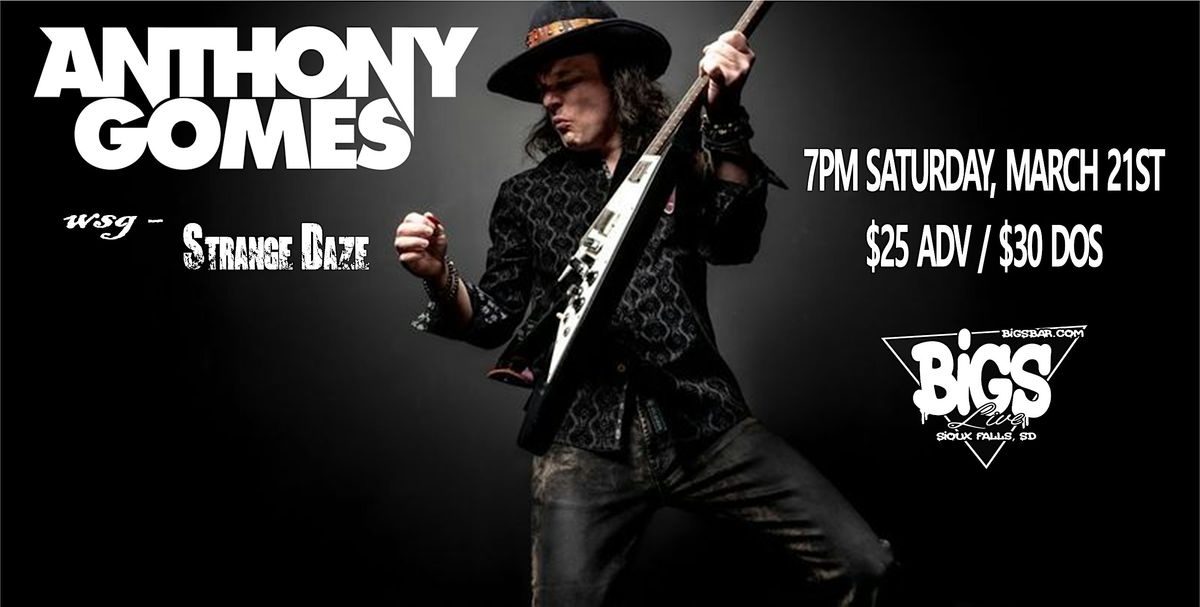 ANTHONY GOMES at Bigs Bar Live