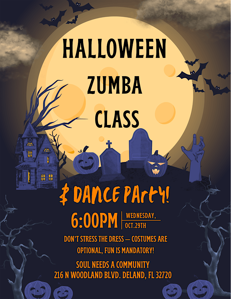 Zumba Halloween Party