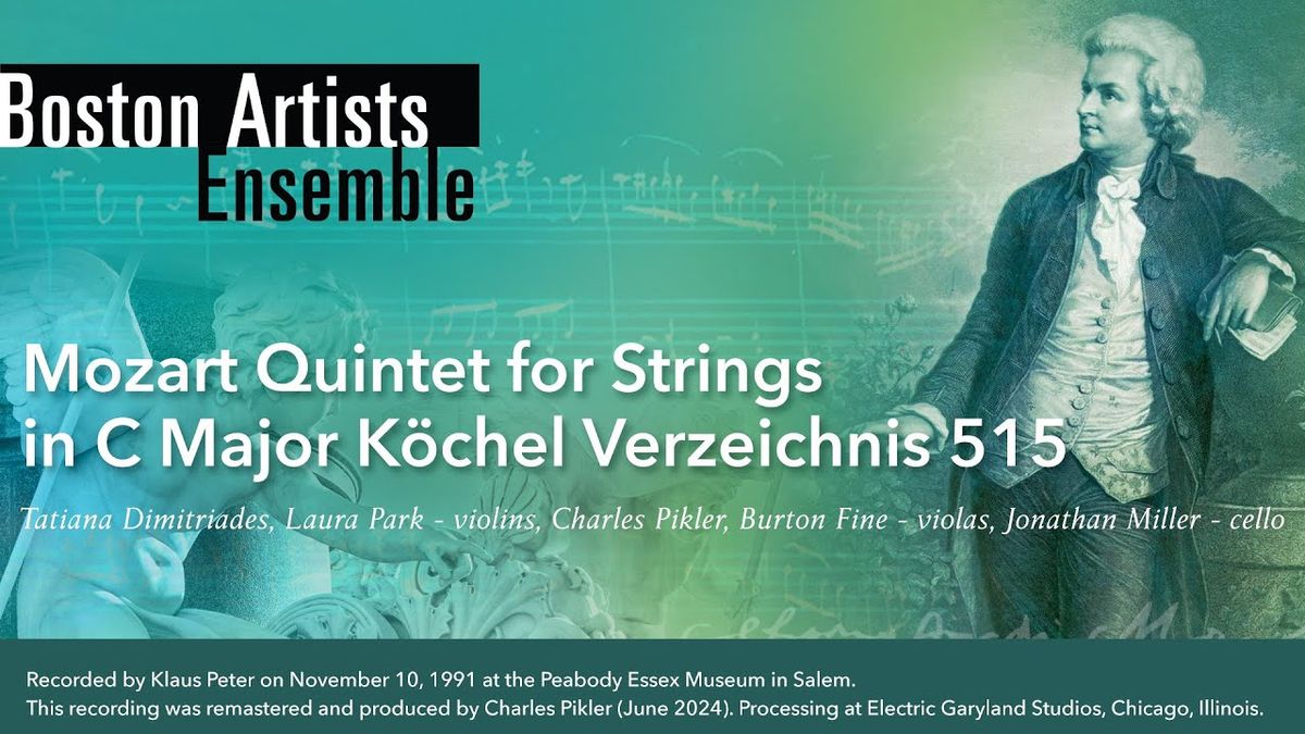 Parking Mozarts Viola Quintet in C Major