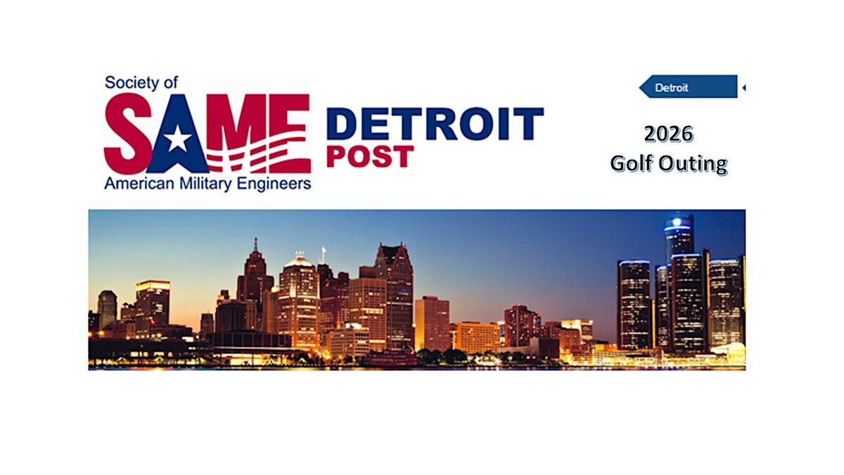 Detroit SAME Golf Outing 2026