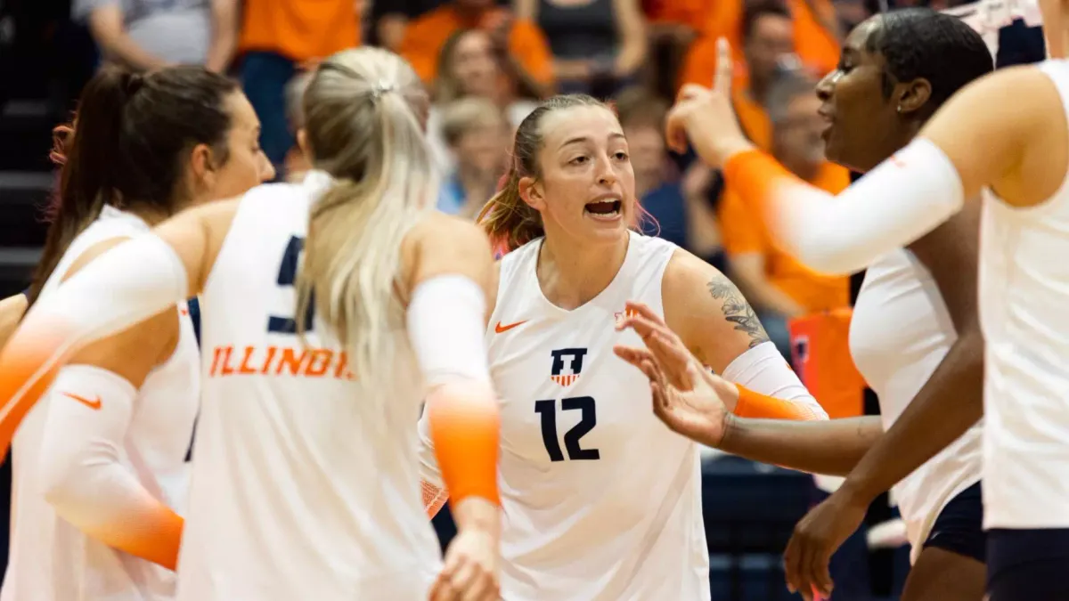 Parking Illinois Fighting Illini at Rutgers Scarlet Knights Womens Volleyball