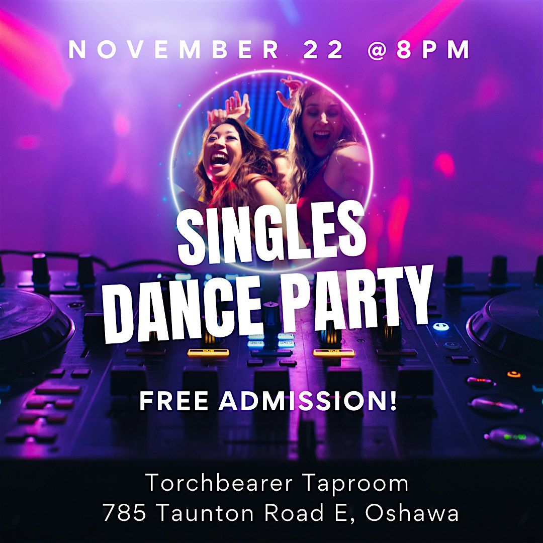 Oshawa Singles Mixer and Dance Party - Free admission!