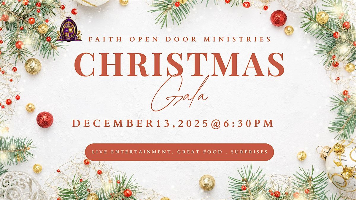 FODM Annual Christmas Gala