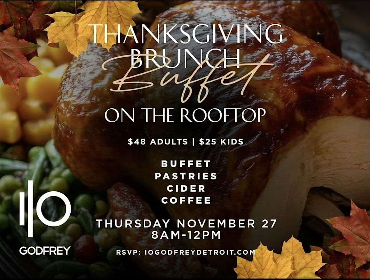 Thanksgiving Brunch on the Rooftop
