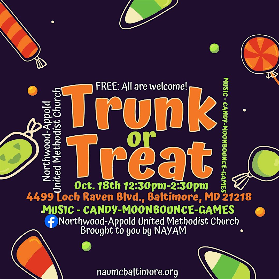 Northwood-Appold United Methodist Church Trunk or Treat