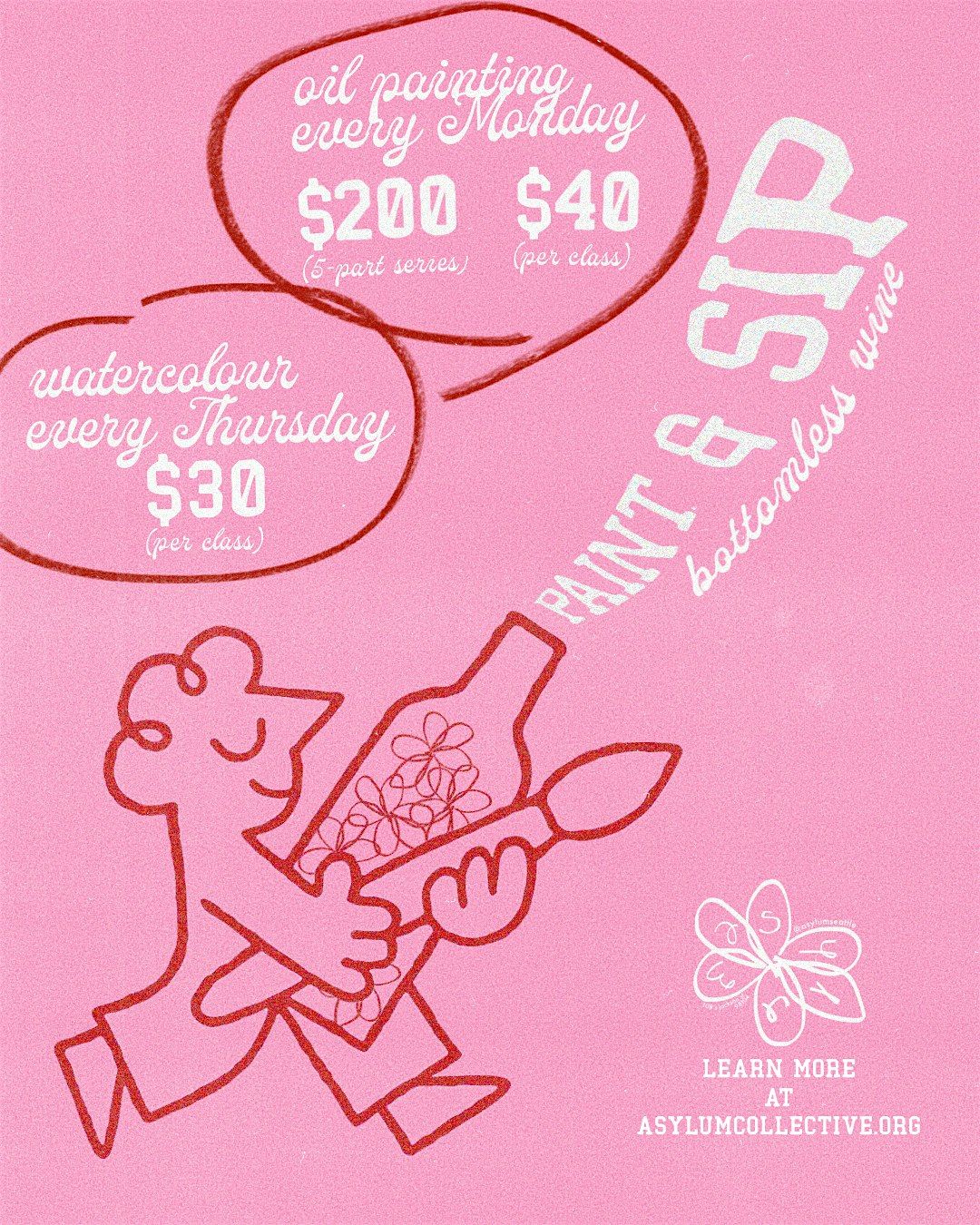 OIL PAINTING w\/ BOTTOMLESS MIMOSAS (5 PART SERIES) - (AGE 21+)