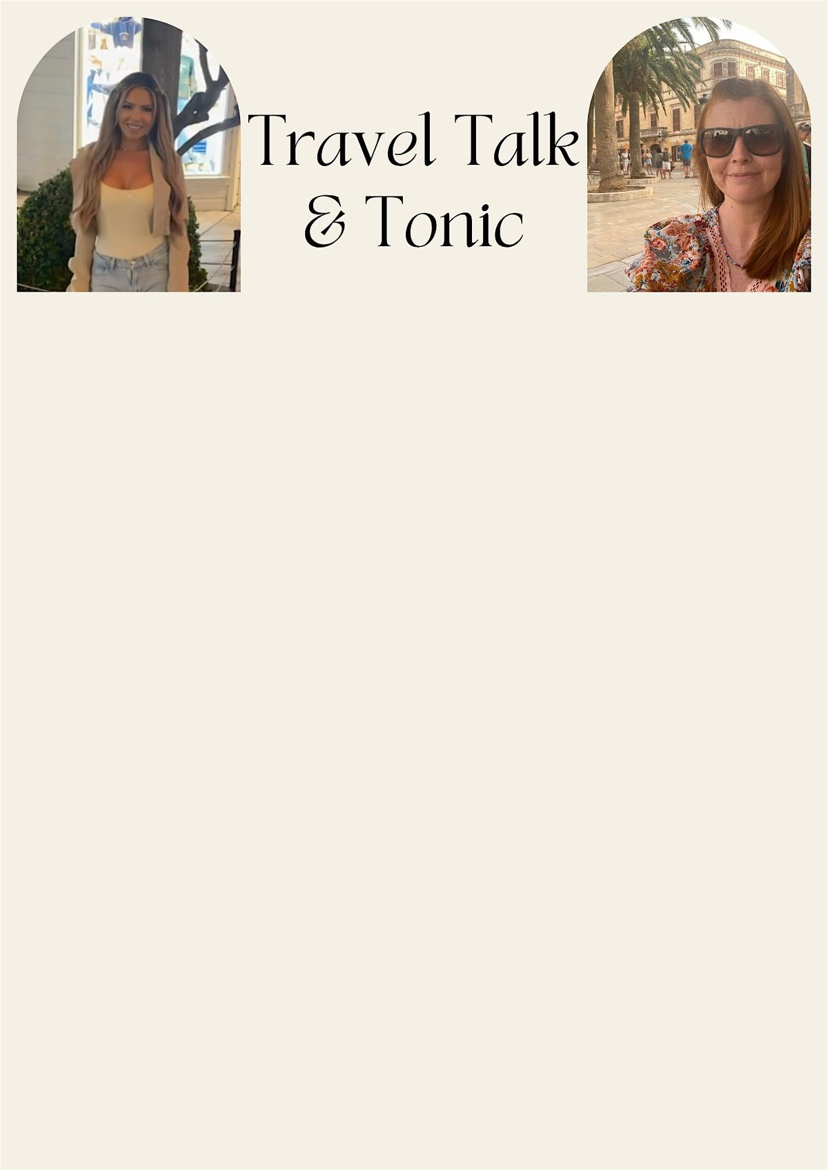 Travel Talk and Tonic