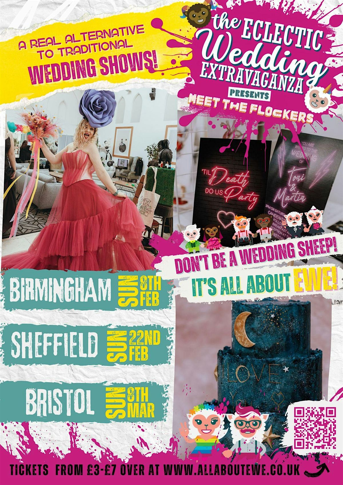 Sheffield - The Eclectic Wedding Extravaganza Meet The Flockers Tour 2026