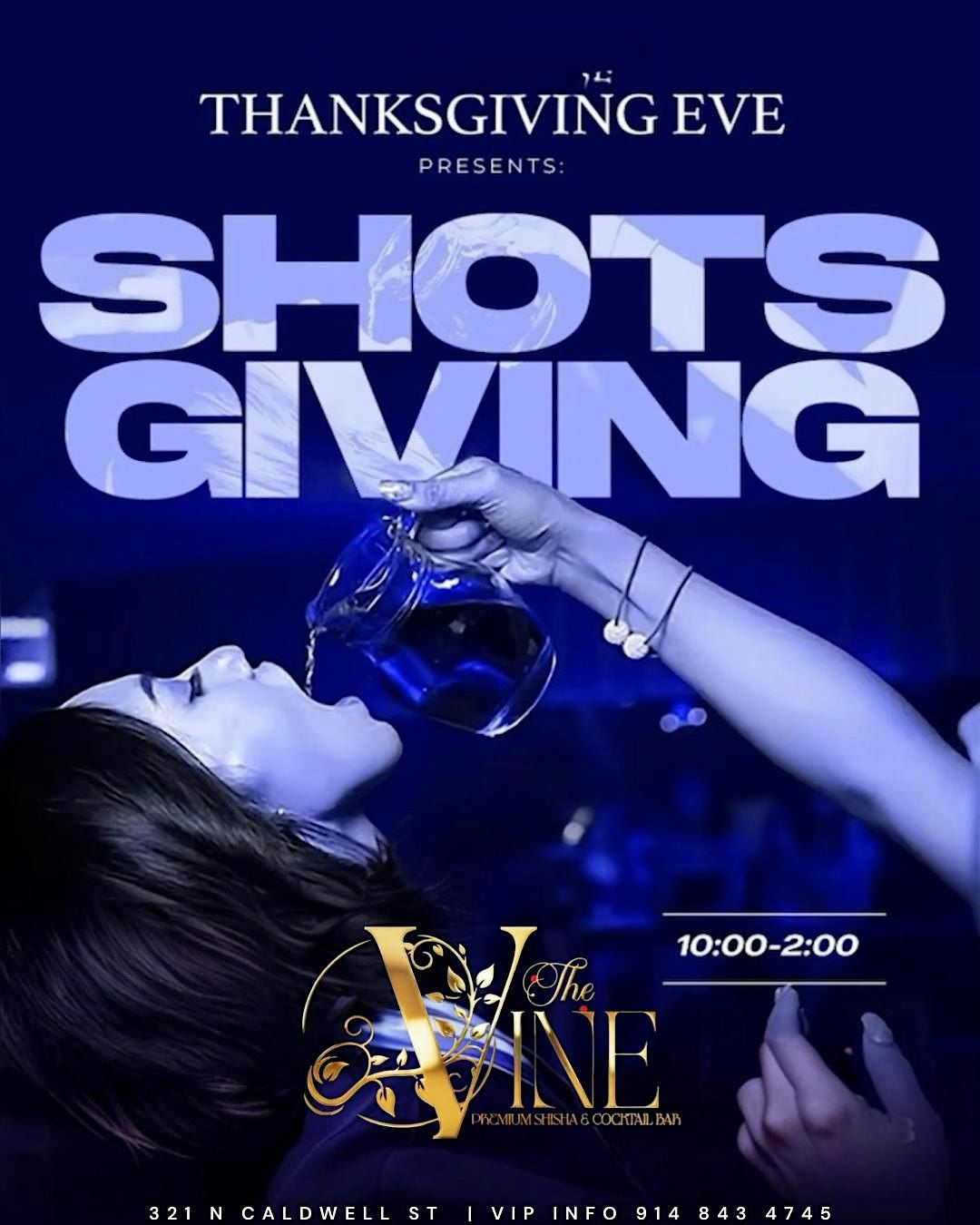 Shotsgiving! Uptown Thanksgiving Eve celebration