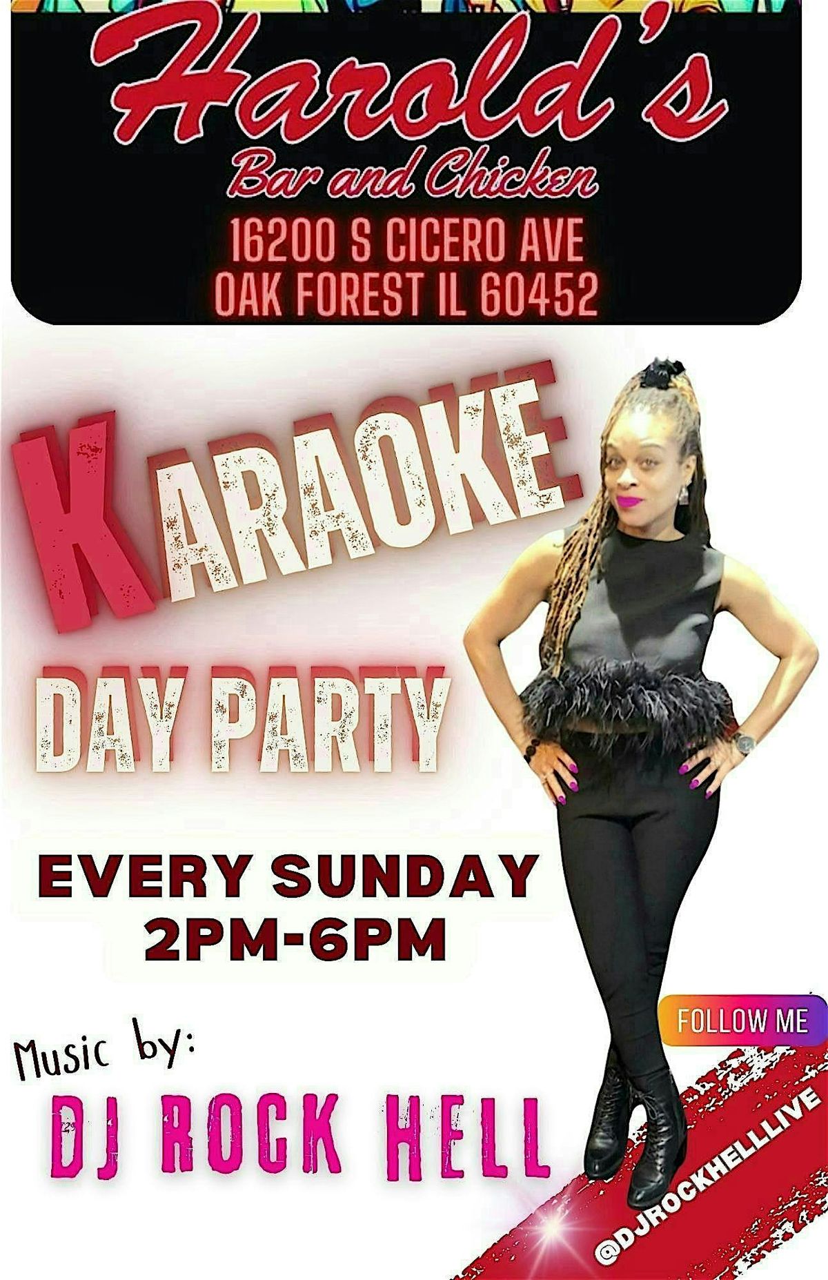 KARAOKE DAY PARTY EVERY SUNDAY
