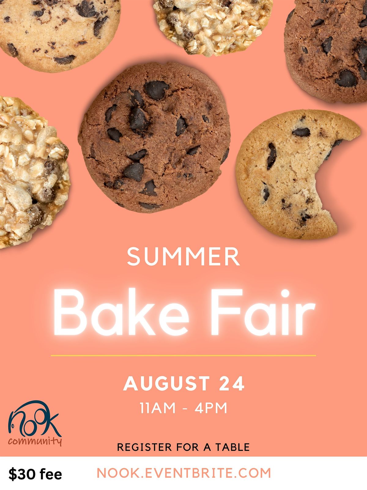 Summer Bake Fair at Nook
