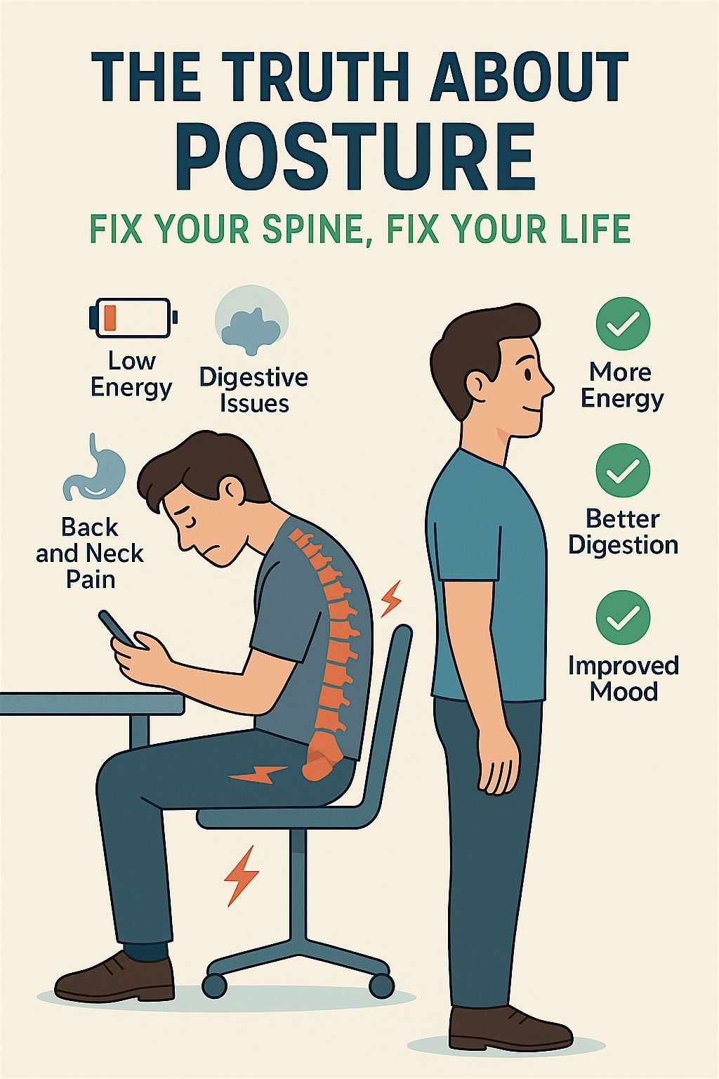 The Truth About Posture: Fix Your Spine, Fix Your Life