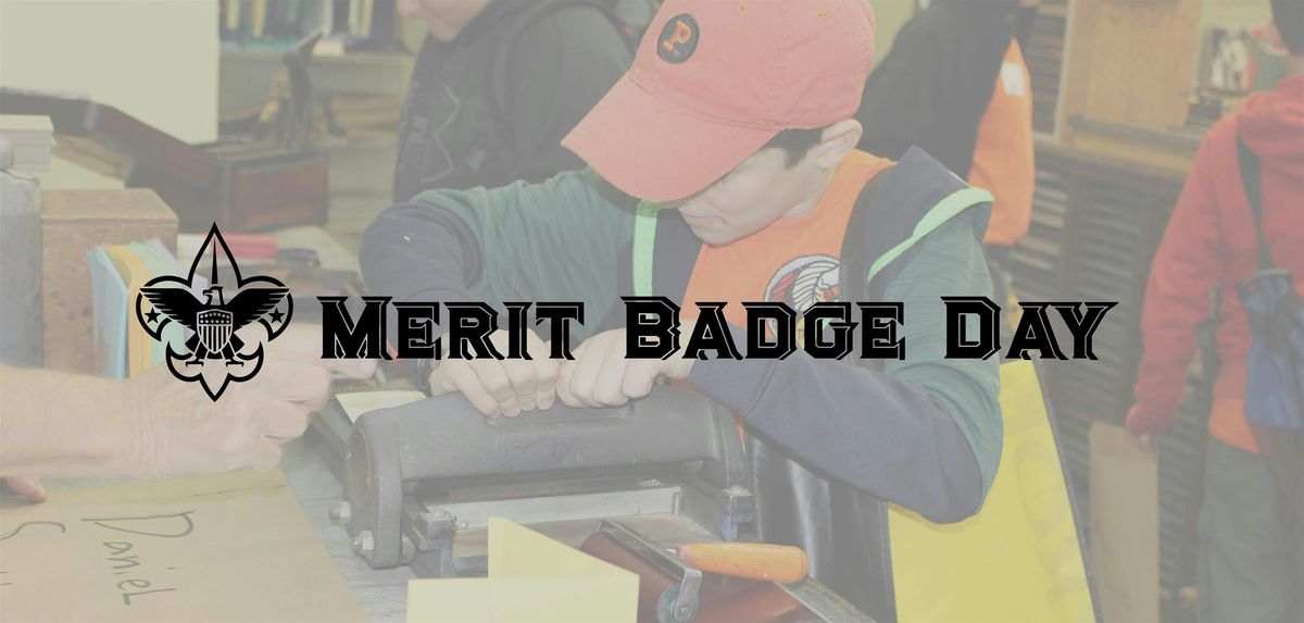 Merit Badge Day at the Printing Museum - Sat, Nov 15, 2025