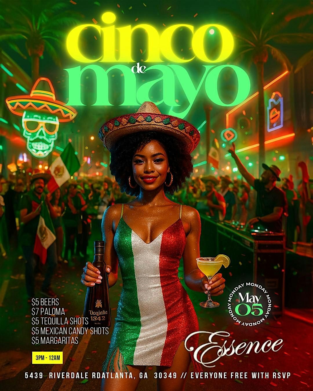 CINCO DE MAYO 2026 TACO TUESDAYS | ATLANTA'S #1 DAY PARTY EXPERIENCE