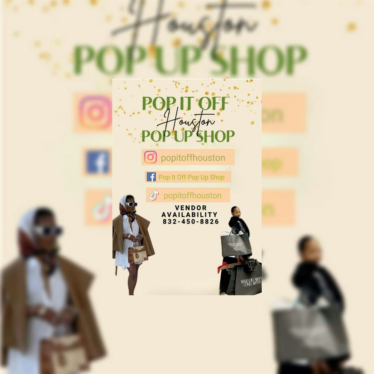 POP IT OFF HOUSTON POP UP SHOP