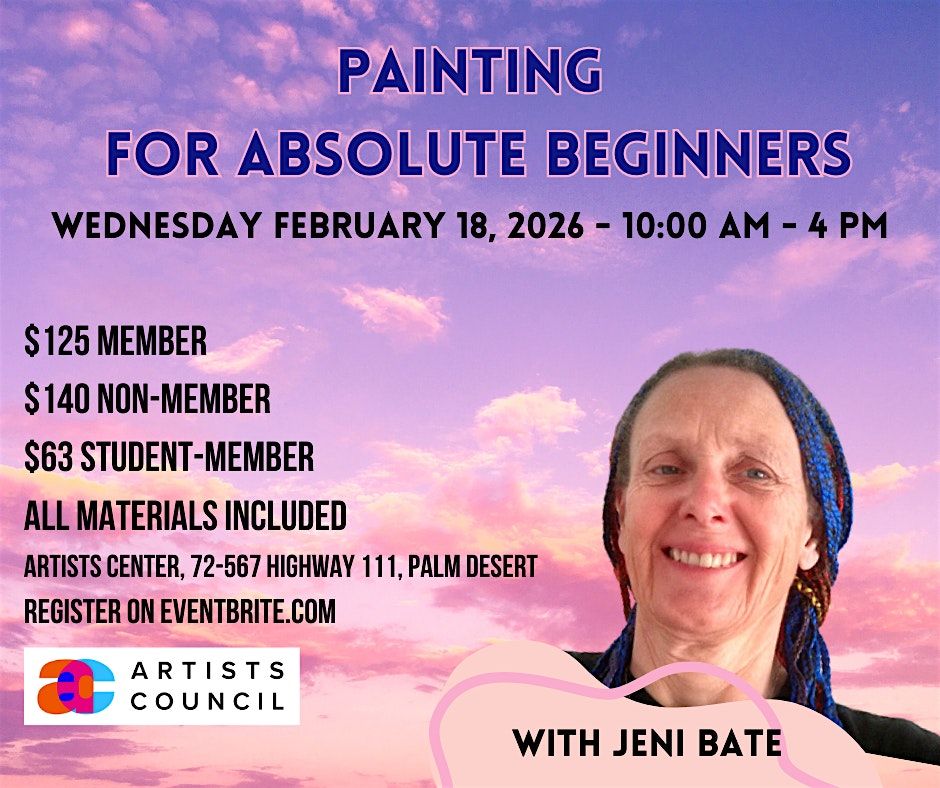 Painting for Absolute Beginners with Jeni Bate
