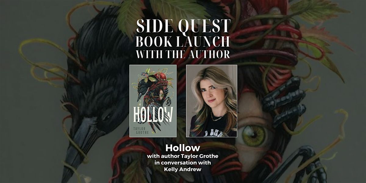 Book Launch with the author: "Hollow" by Taylor Grothe