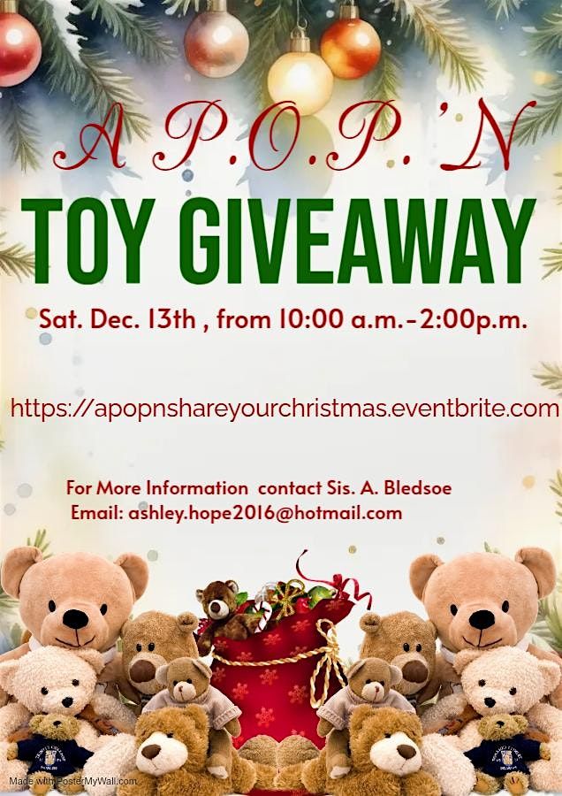 A P.O.P.'N Share Your Christmas Toy Giveaway