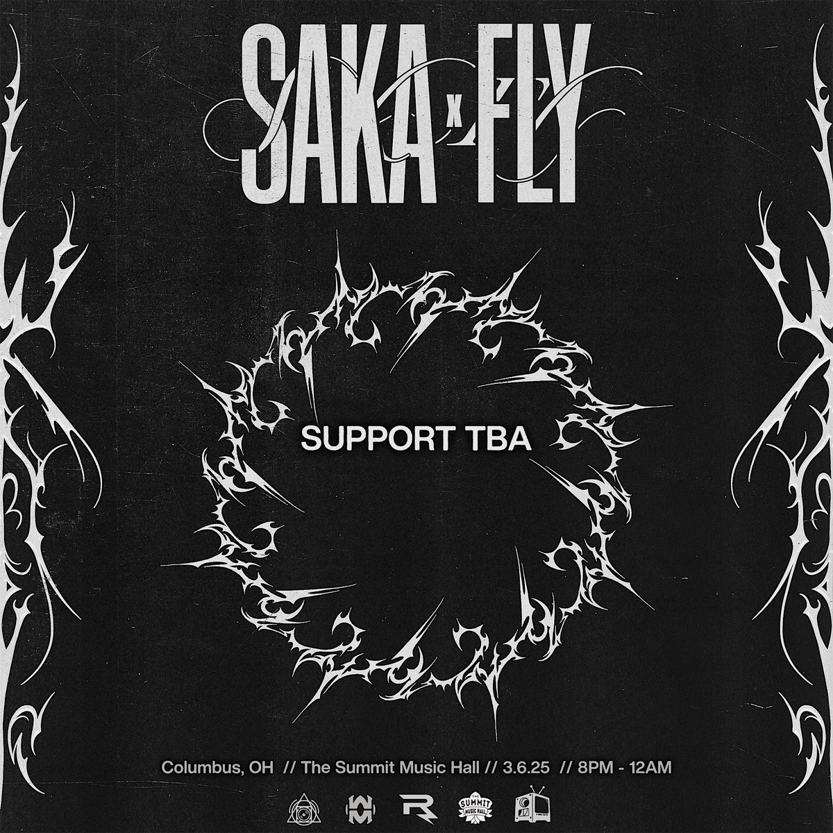 Re:Charge - Saka x FLY, Support TBA | The Summit Music Hall, Columbus ...